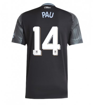 Aston Villa Pau Torres #14 Segunda Equipación 2025-26 Manga Corta